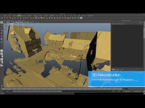 3D-Rekonstruktion (Ältestes Fachwerkhaus