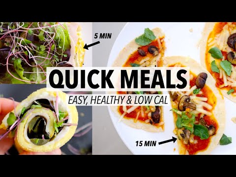QUICK HEALTHY MEALS cook less, get healthy amp lose weight low-cal recipes  Liezl Jayne