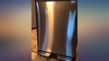 iTouchless SoftStep 13.2 Gallon Step Trash Can with Odor Filter & Removable Inner review