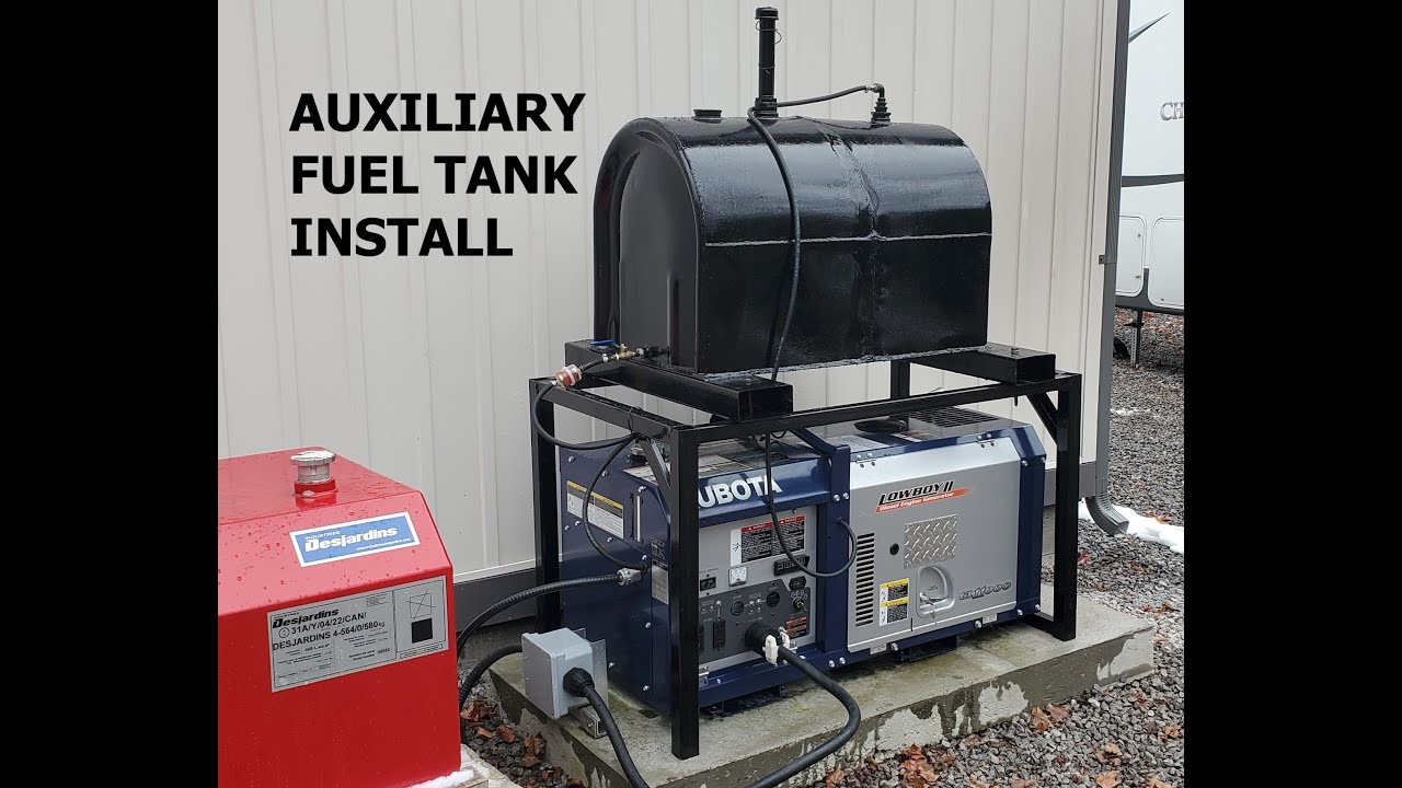 GL11000 Kubota Lowboy Off Grid Generator larger fuel tank. YouTube