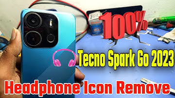 Tecno Spark Go 2023 Headphone Symbol | Techno Spark Go 2023 Headphone Problem