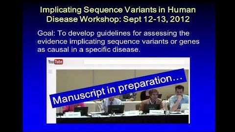 GM4: Summary of NHGRI Genomic Medicine Activities - Teri Manolio