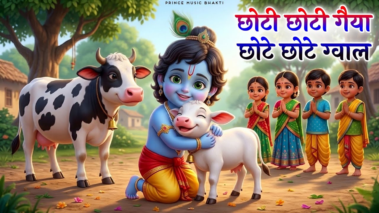 छोटी छोटी गैया - Choti Choti Gaiya Chote Chote Gwal | Krishna Bal Leela | Little Krishna Song 2026