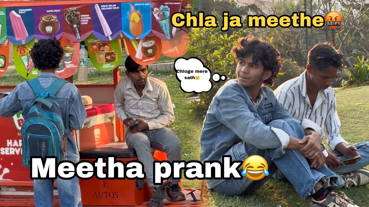 Public Main Meetha Prank😂Ladke Ko Meetha Bna Diya 🤬
