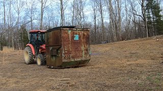 Buying a Large Dumpster Then Cutting it Down Smaller
