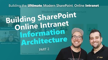 How to Build SharePoint Online Intranet Information Architecture