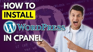 How To Install WordPress In cPanel 2024  | WordPress Tutorial For Beginners