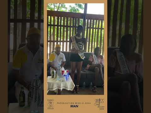 Preselection 11 - Miss Ci 2024  Man: social action by the Miss Ivory Coast Foundation at  Go Cascade