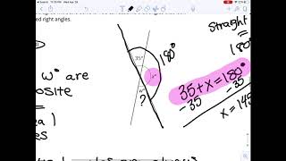 Using Equations to Solve for Unknown Angles - Help Video