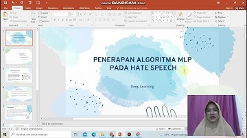 Deteksi Ujaran Kebencian Pada Twitter Berbahasa Indonesia Dengan algoritma MLP_|By Wiwin Juniarti
