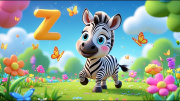 Leer de letter Z met Zebra, Zoo & meer 🦓🏞 | Kinderliedjes & Babyliedjes | ABC & Leuke Leermiddele...