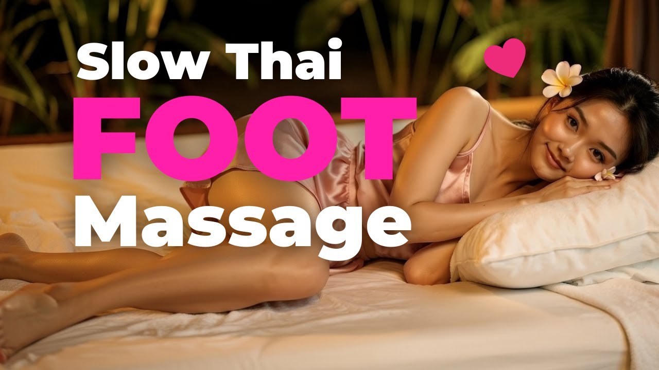 Kanya’s Sensual Foot & Leg Massage – Slow Thai Touch for Deep Sleep (ASMR)