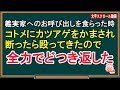 【スカッとする話】義実家へのお呼び出しを食らった時、コトメにカツアゲをかまされ、断ったら殴ってきたので、全力でどつき返した（スカッとんCH）