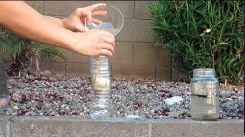 Kid Science: Make a Mini Water Filter