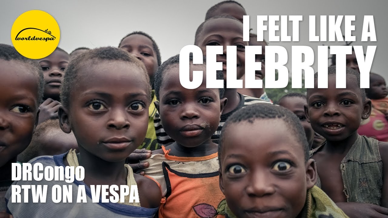 Celebrity for a day | DRCongo | Motorcycle Road Trip Africa