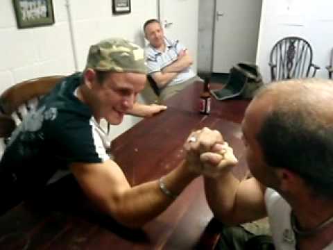 local takes tails down in arm wrestle hampshire UK