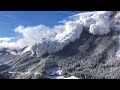 Massive avalanche caught on camera  - Mother Nature Angry Caught On Camera #81