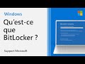 Questce que bitlocker et la rcupration bitlocker microsoft