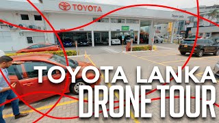 Experience the thrill of FPV Drone Flythrough at Toyota Lanka Headquarters.