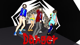 [MMD&Minecrafters] Danger [Model Test]