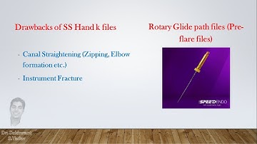 Glide path files - Why and When to use?