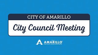 Amarillo City Council Meeting 12/9/25