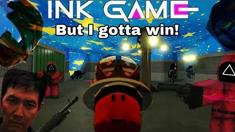 Roblox Ink Game! But I need to win. (Roblox Squid Game)