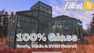 Fallout 76 Camp Build : Glass Camp