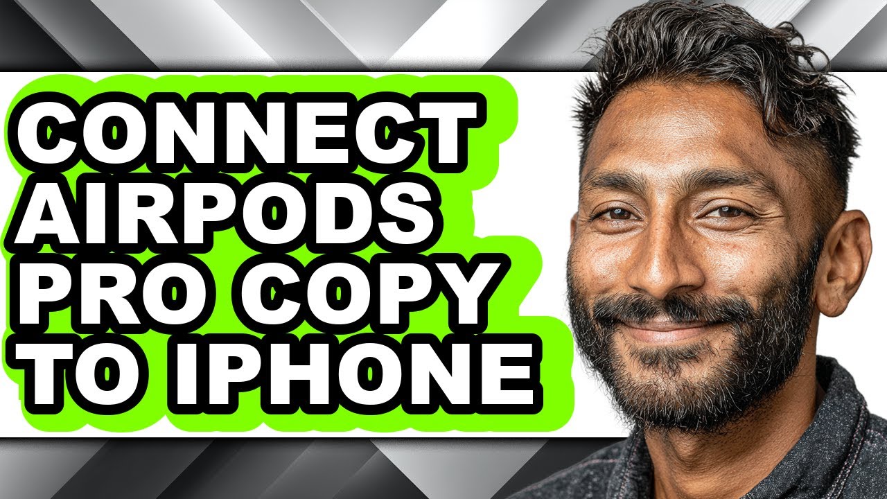 How to Connect Airpods Pro Copy to Iphone (only Way)