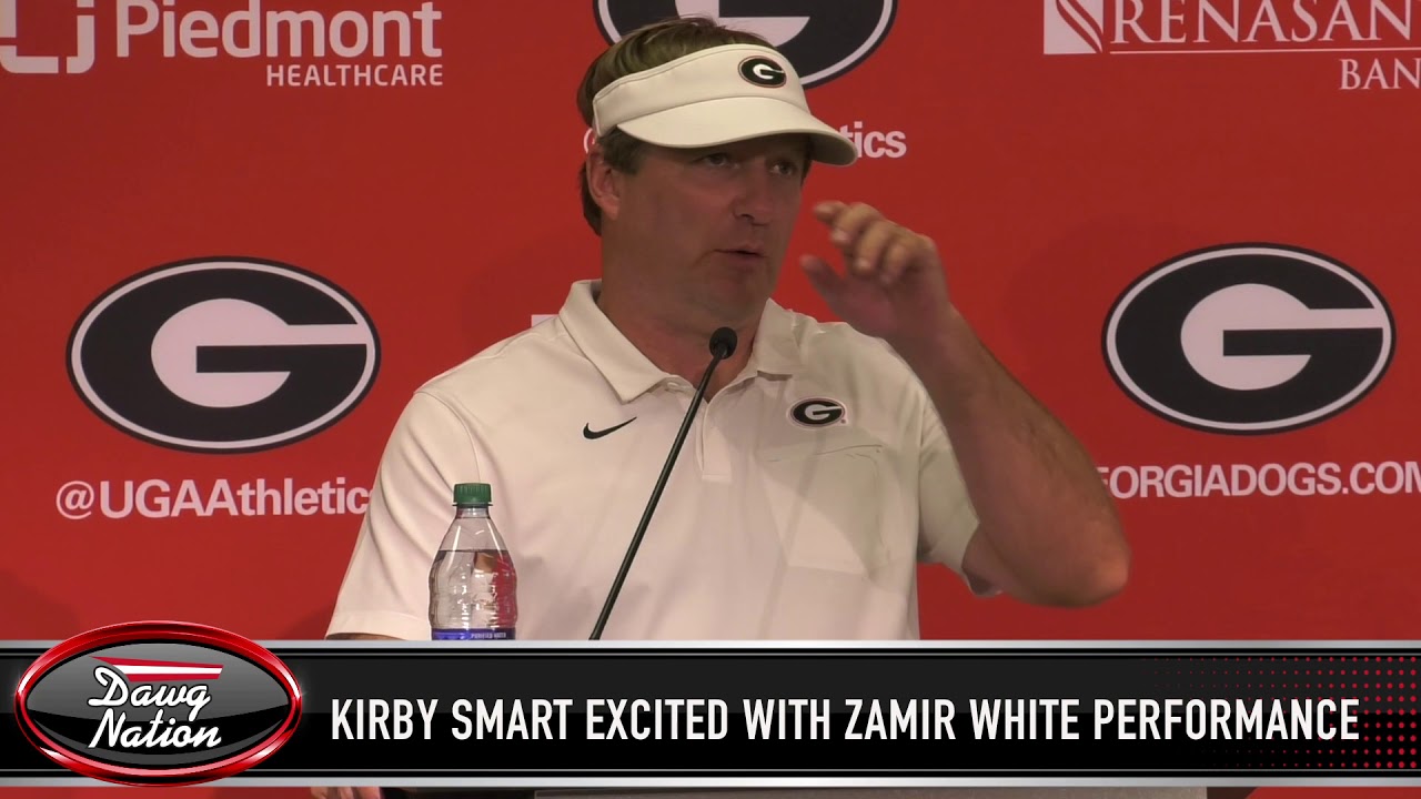Kirby Smart thrilled with UGA's aggression in win over Murray State georgia football roster