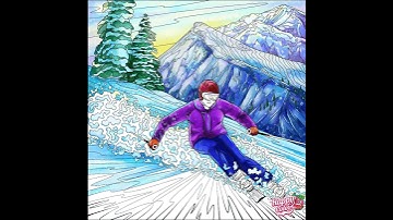 HAPPY COLOR - Coloring Book Gameplay (Android,iOS) #shorts