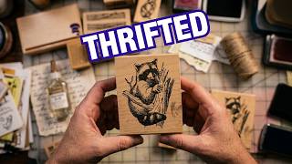 Free to Me and Thrifted Rubber Stamps | #stampwithus