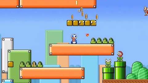 SMBX |The Quest of Five| 1-4 : The Block Plains