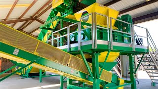 CM Shredders - High Capacity Tire Shredder With Automatic Infeed System