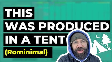 Experiment: I started a Rominimal/Micro house track in my tent - here’s the result & process of it