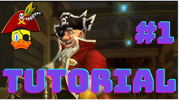 Pirate101 Solo Swashbuckler Walkthrough: Tutorial #1