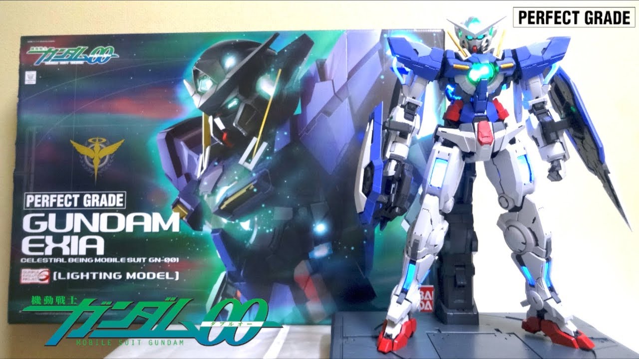 Gundam 00 Part.1】PG 1/60 GN-001 Gundam Exia (Lighting Model