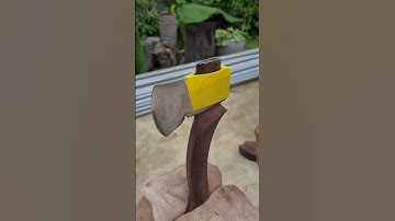 Short video of making a beautiful ax handle | Plumb BSA #shorts #woodworking