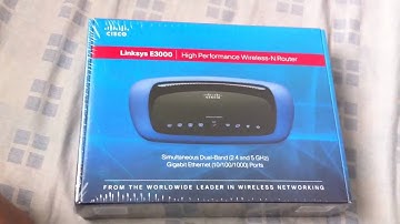 Linksys E3000 Simultaneous Dual Band Wireless 802.11n Router (Unboxing & Speed Test)