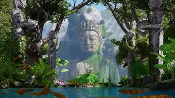 LUMION 4K Cinematic animation | BUDDHA | THE LOST WORLD | WALK THROUGH | PARADISE