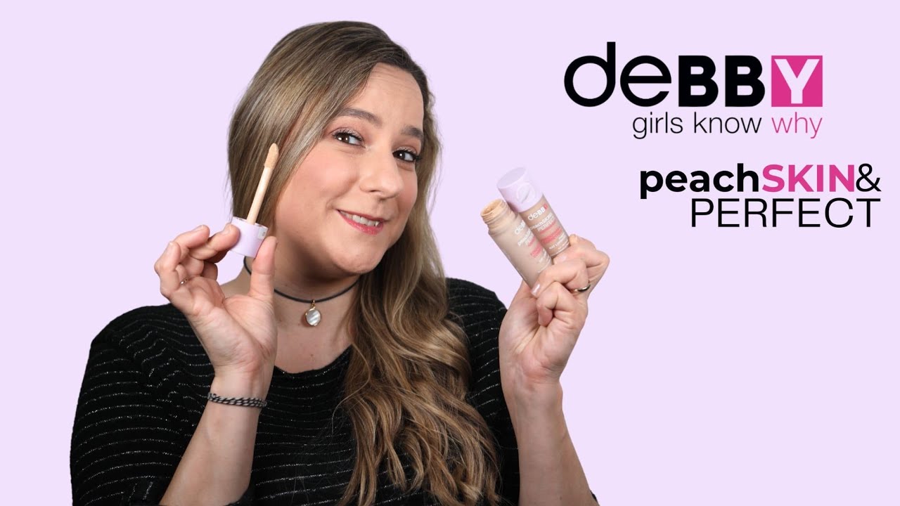 DEBBY: Peach Skin & Perfect Foundcealer
