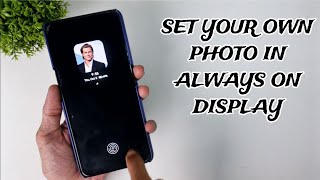 How To Set Your Own Custom Photo In Always On Display | Aod Settings | English screenshot 4