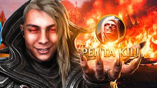 O PENTAKILL MAIS BIZARRO PRA VIRAR UMA PARTIDA!
