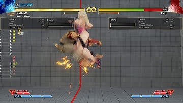 SFV AE [Chun-Li] Finally got the instant Air Stomp kicks working