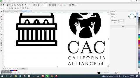 Corel Draw Tips & Tricks Fuzzy Logo and how to trace and redraw Part 3