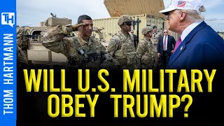 Is Trump Preparing Military for Political War Against its Own Citizens?