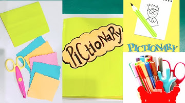 How to make Pictionary/Pictorial dictionary