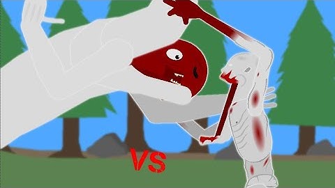 scp 096 vs bridge worm|stick nodes animation|[scp vs trevor]