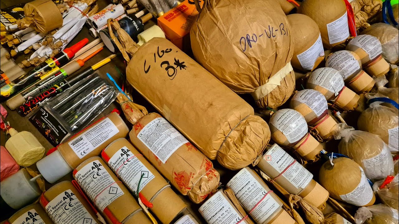 Vuurwerk compilatie oud en nieuw 2024-2025