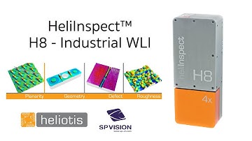3D Camera : heliInspect™ H8 – Industrial WLI